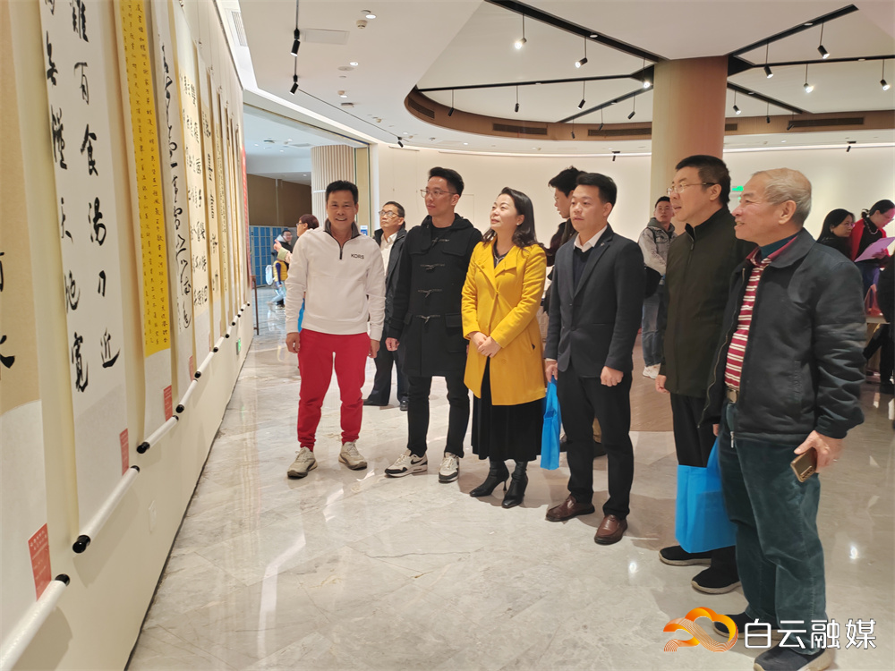 翰墨飘香！白云区书法家协会会员书法篆刻作品展览开展