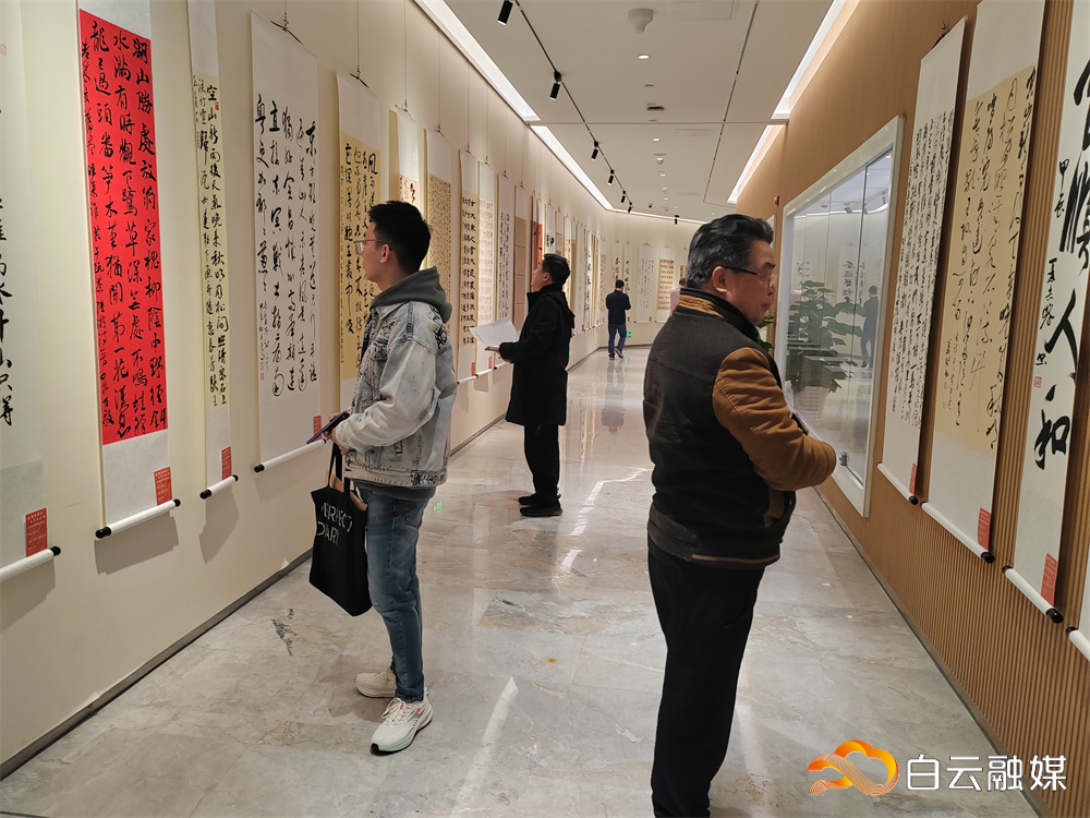 翰墨飘香！白云区书法家协会会员书法篆刻作品展览开展
