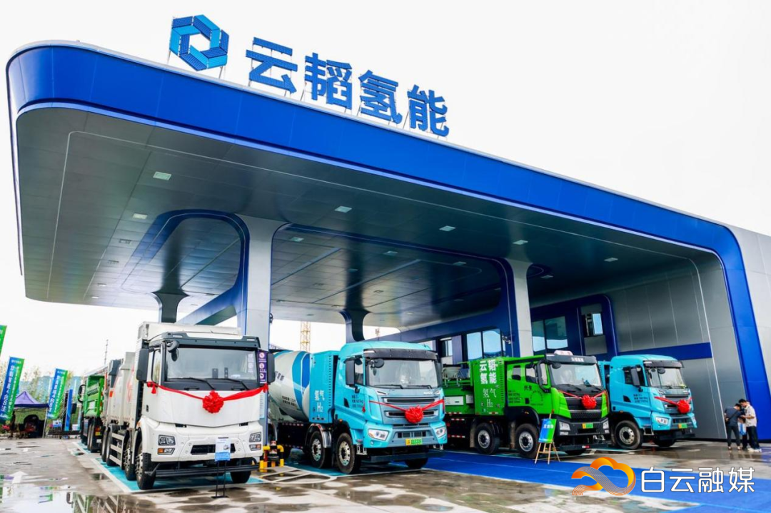 华南首座4台8注日最高加注能力4000公斤加氢站落成