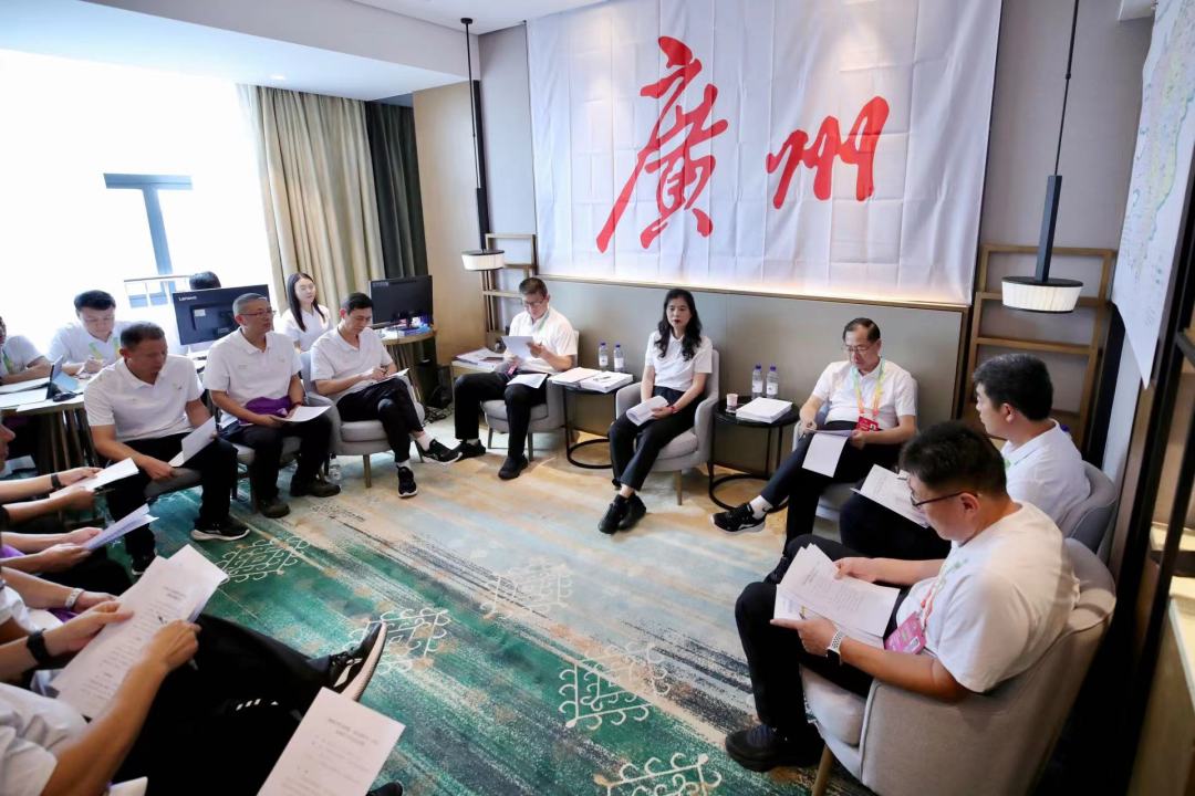 学青会广州团部会议