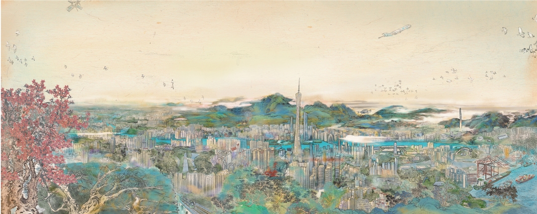 《珠江盛景图》(上卷)