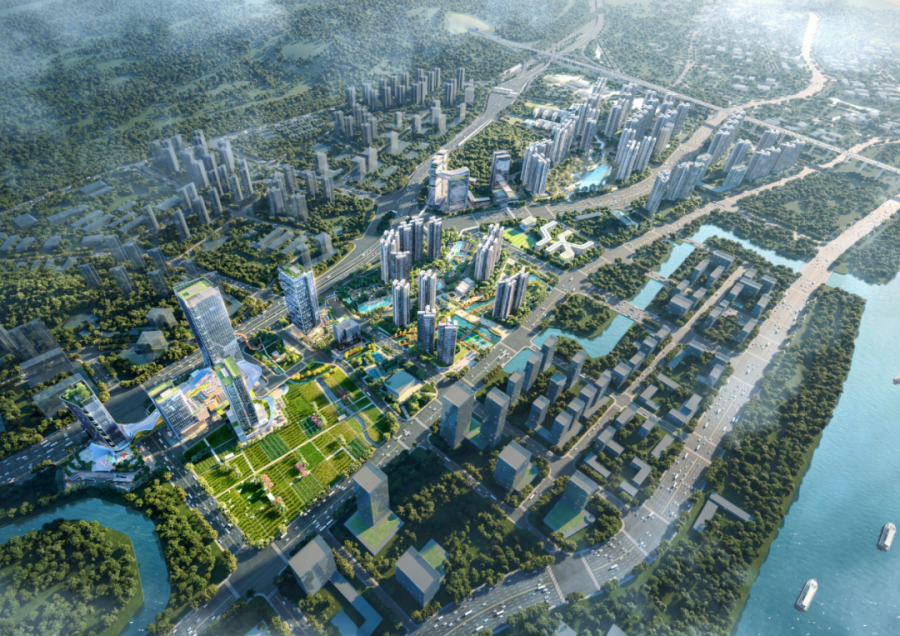 广州黄埔双沙城市更新项目正式开工