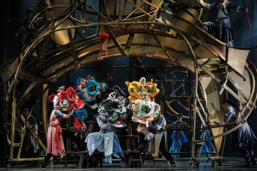 《醒·狮》迎新春,舞剧五周年庆典演出一样“燃”!