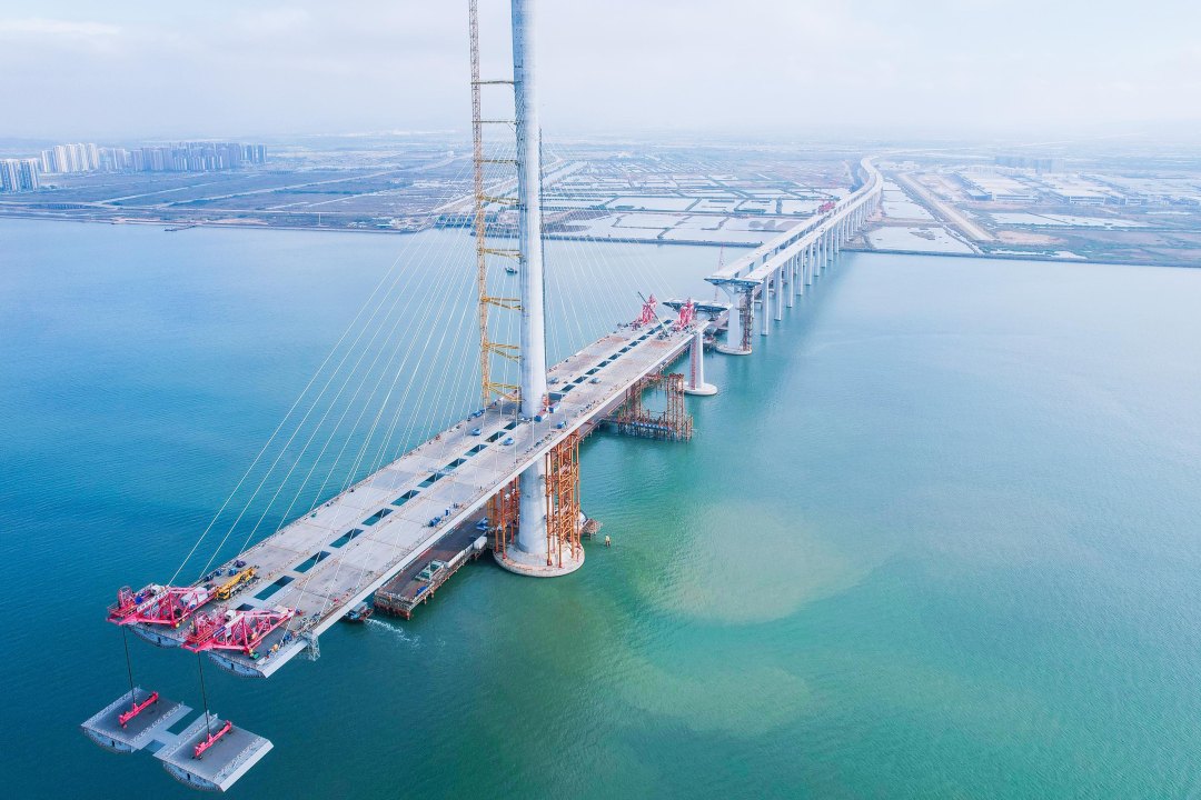 新春走基层丨大湾区大基建工程建设稳步推进(2)4404465