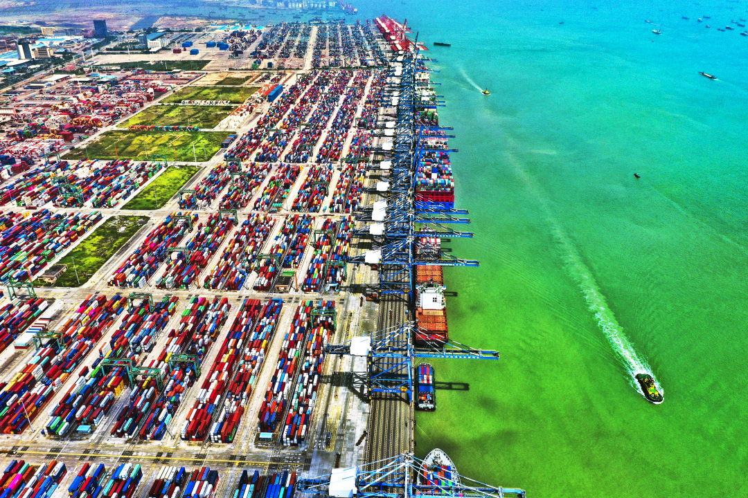 李耀广《大湾区明珠广州南沙海港》南沙