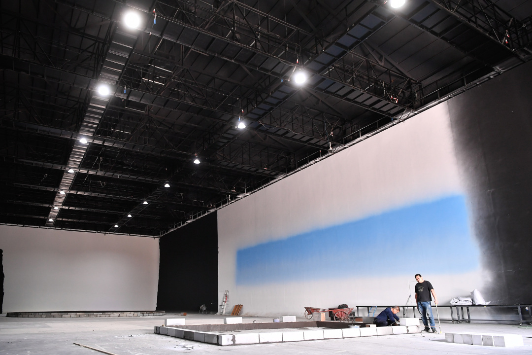 紫泥堂园内的电影棚。胡瀛斌 摄