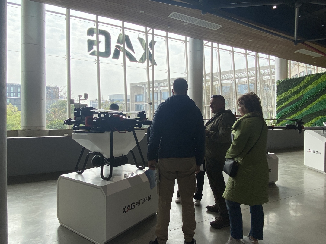 极飞科技展厅(张柳静拍摄)