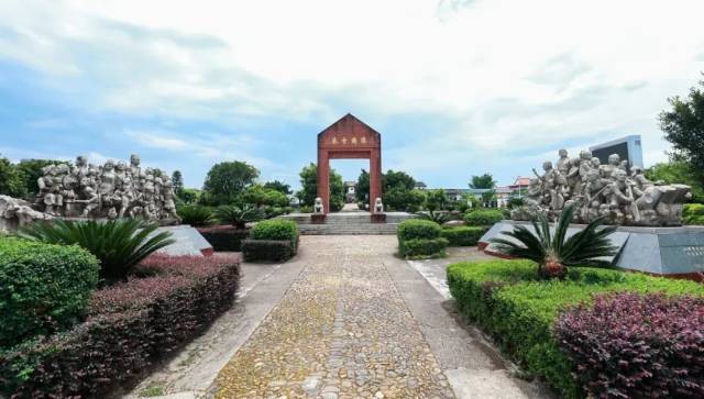 珠玑古巷景区。 珠玑古巷景区。