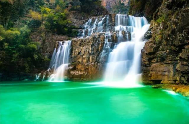 广东大峡谷景区。 广东大峡谷景区。