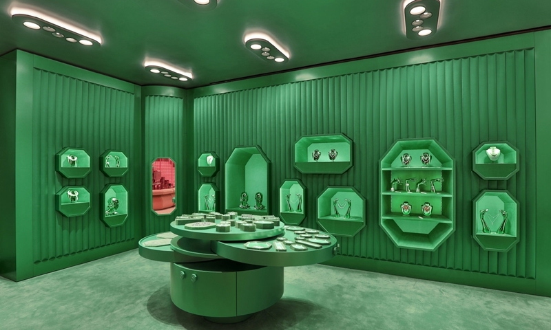 施华洛世奇门店3。图源品牌微博