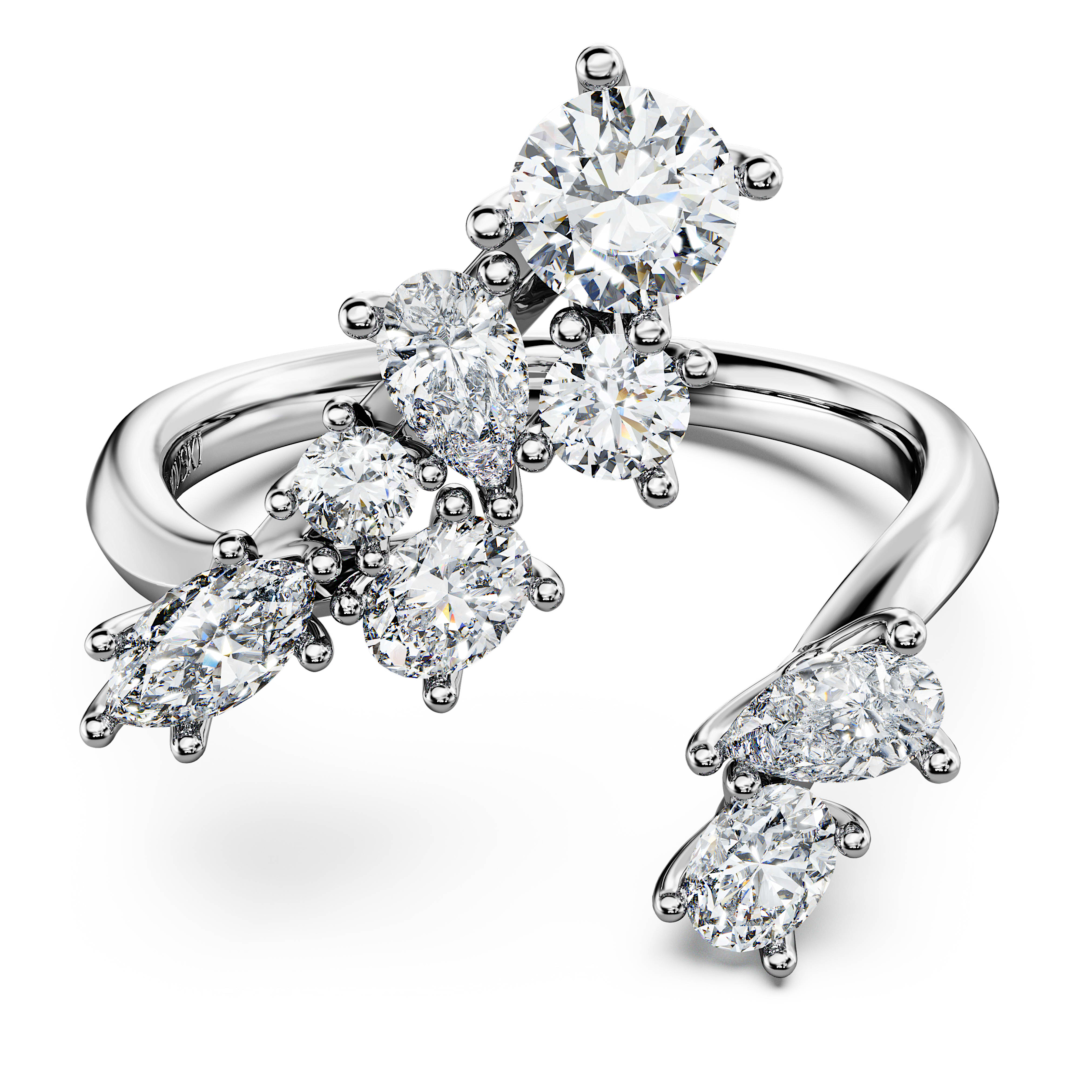 施华洛世奇培育钻石戒指。图源品牌官网