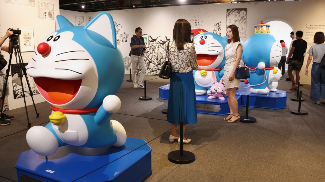 5 位於香港K11 MUSEA 6樓的「100%多啦A夢&FRIENDS」巡迴特展收費展區
