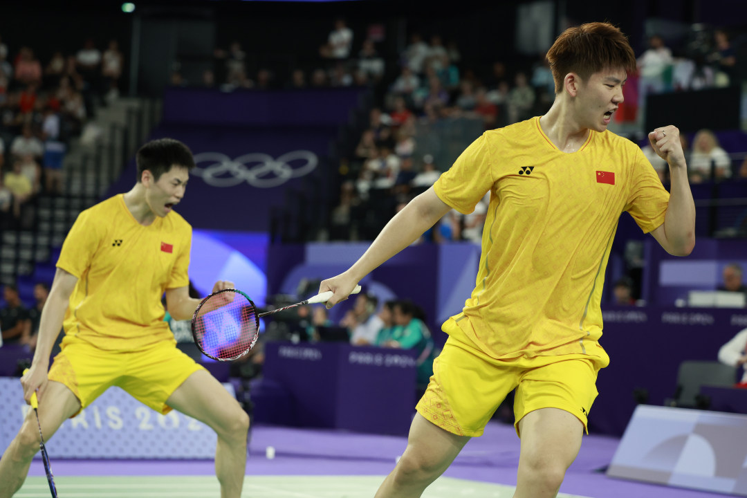 任正来-巴黎奥运会丨羽毛球——男双小组赛:刘雨辰-FZ100412483951