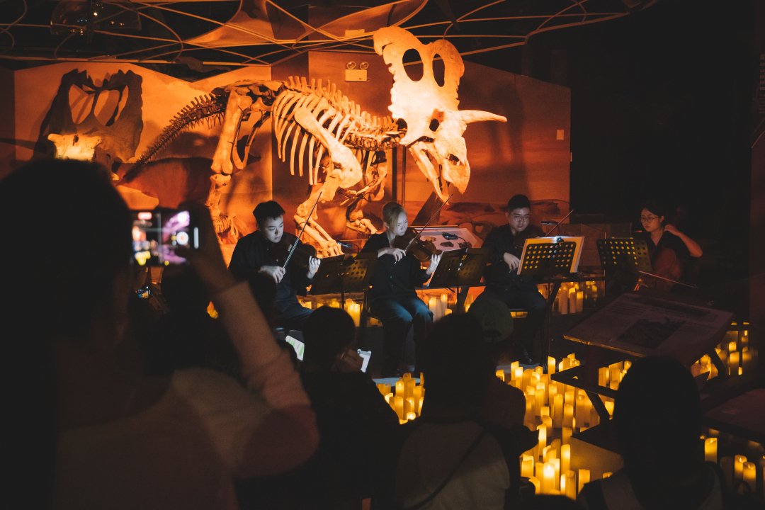 烛光音乐会现场