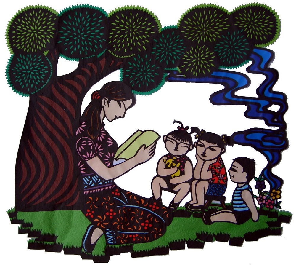 3、韩艳剪纸《培育》a