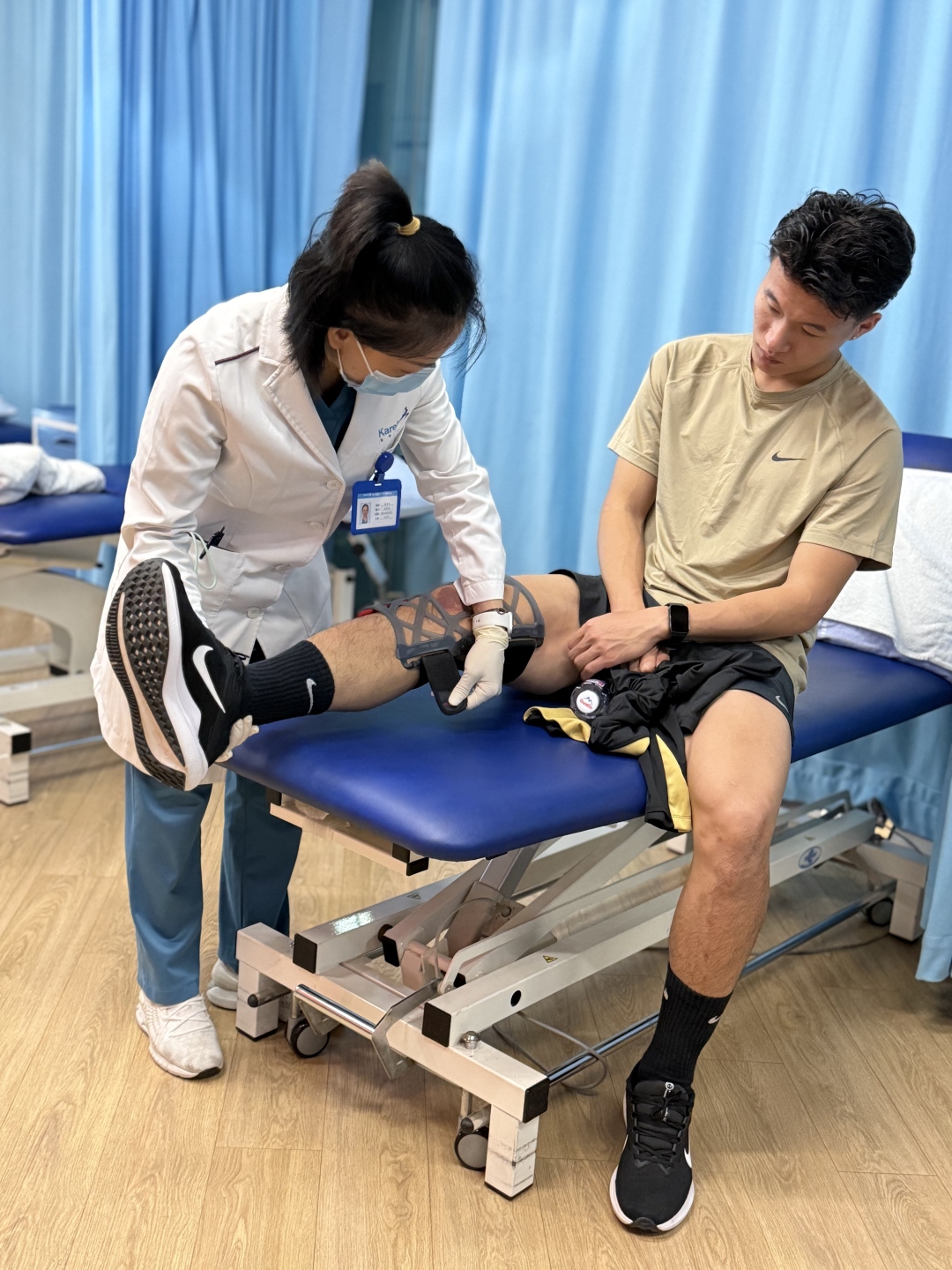 林良铭在广州积极治疗