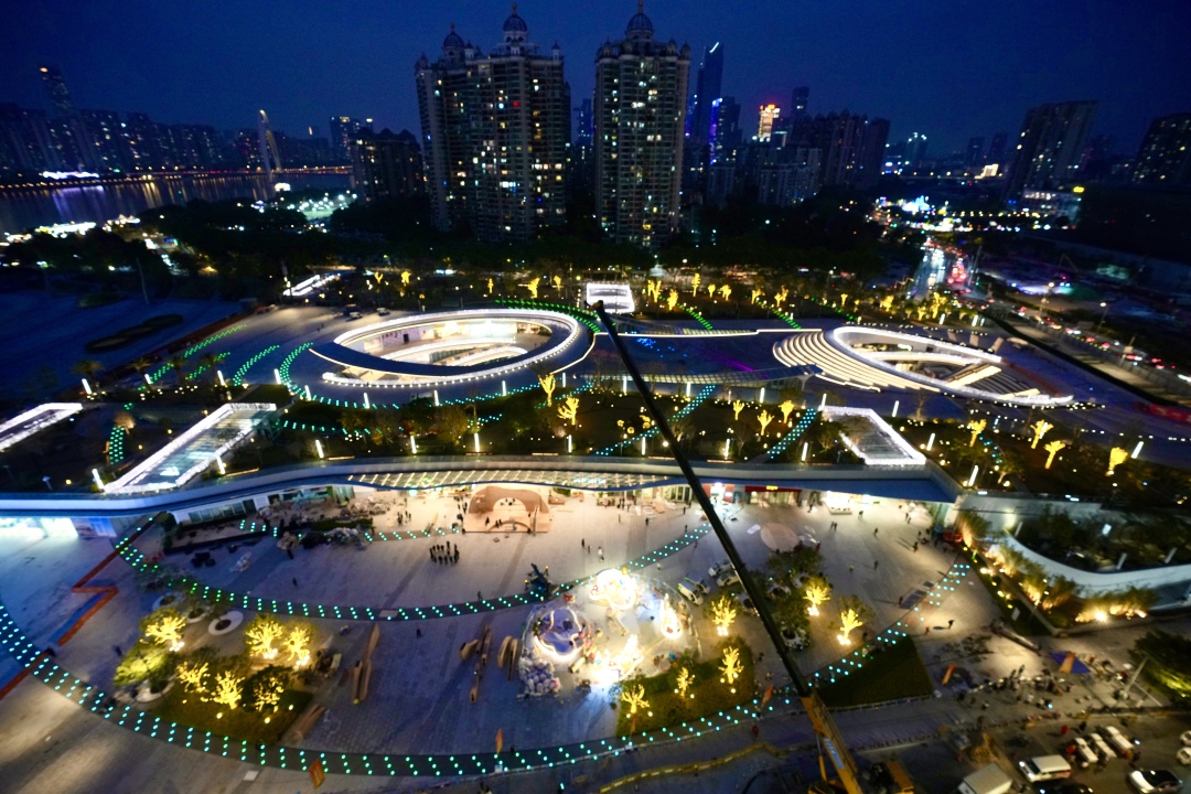 广州塔广场正在紧张筹备迎接12月28日开业1