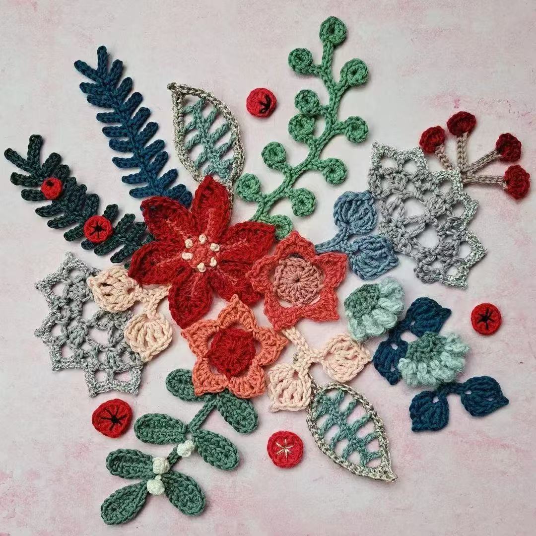 雯雯的手工编织作品。受访者供图