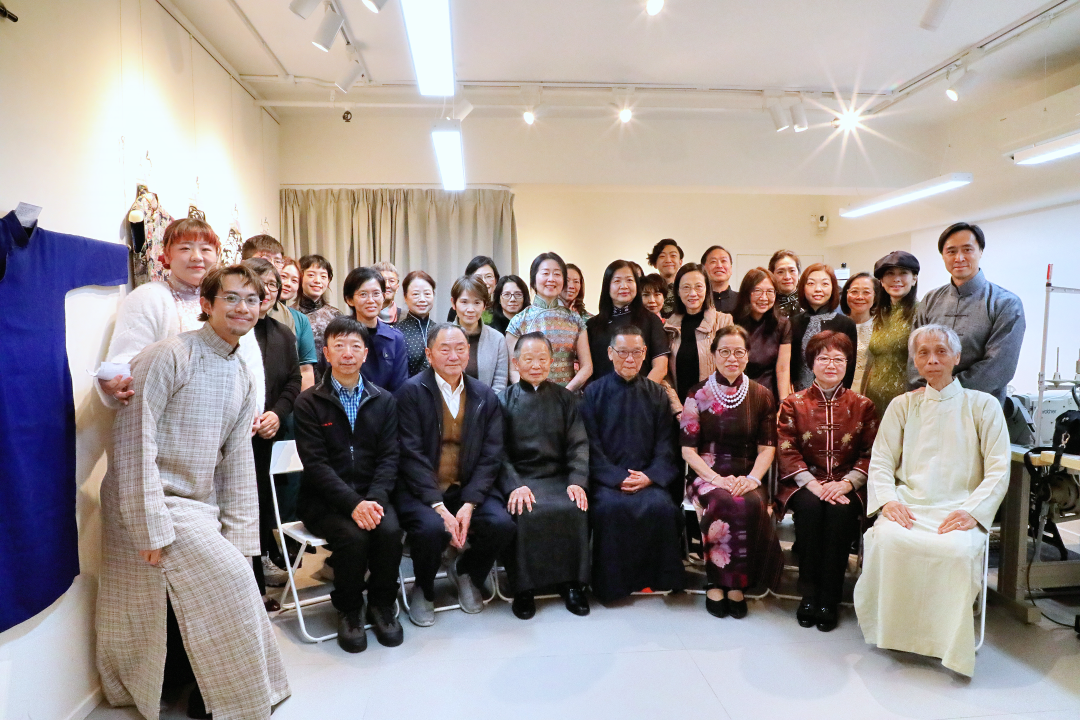 傳承香港中式長衫製作技藝 香港非遺項目傳承培訓計劃開班3
