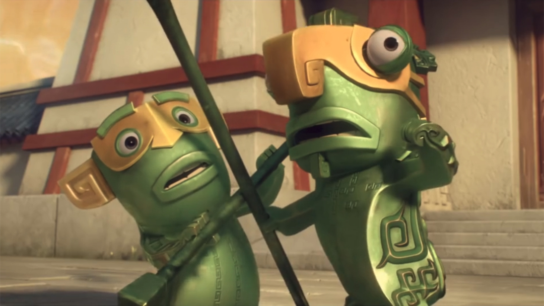 A screenshot of a scene from the Chinese animated film