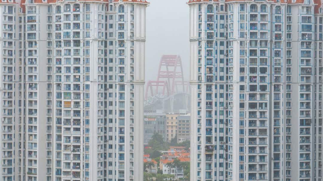 4月13日,广州受沙尘天气影响