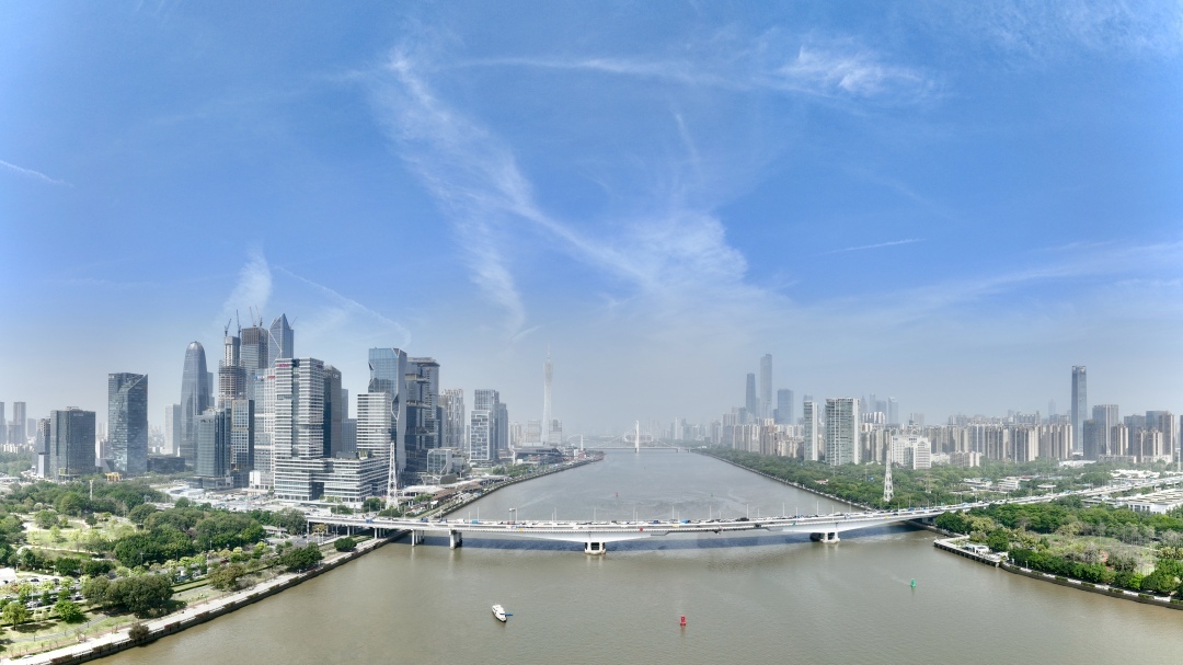 4月14日,广州天气出现好转