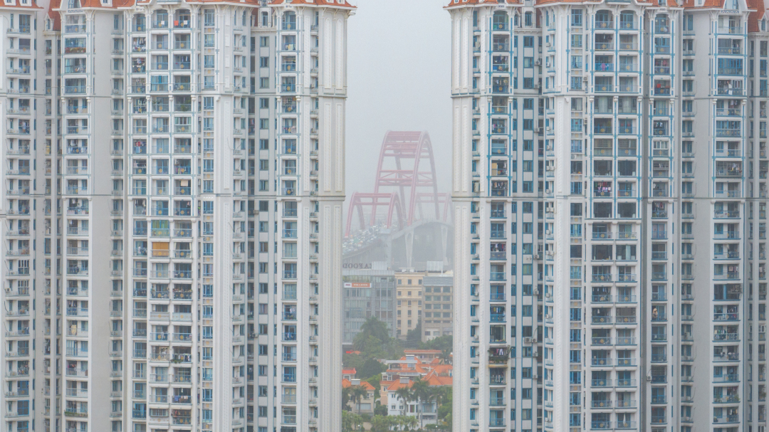 4月13日,广州受沙尘天气影响