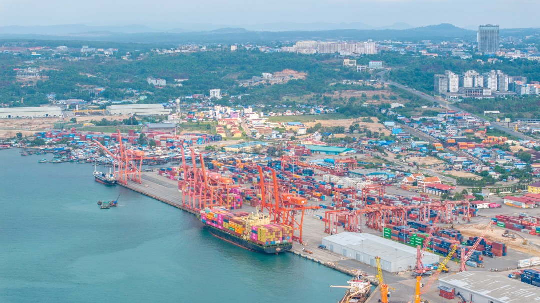 柬埔寨西哈努克港集装箱码头