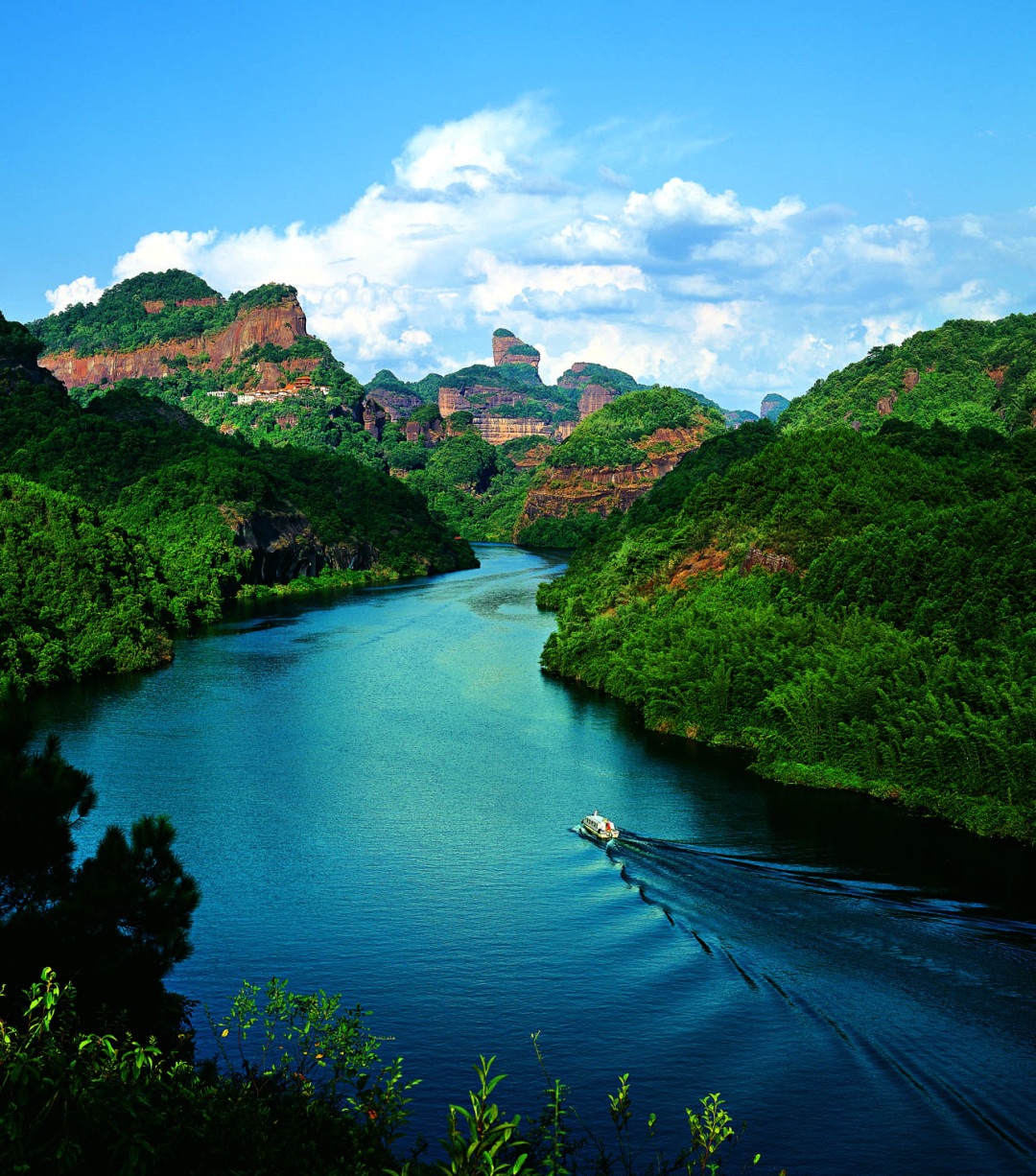 04丹霞山锦江秀色(谢锦树)