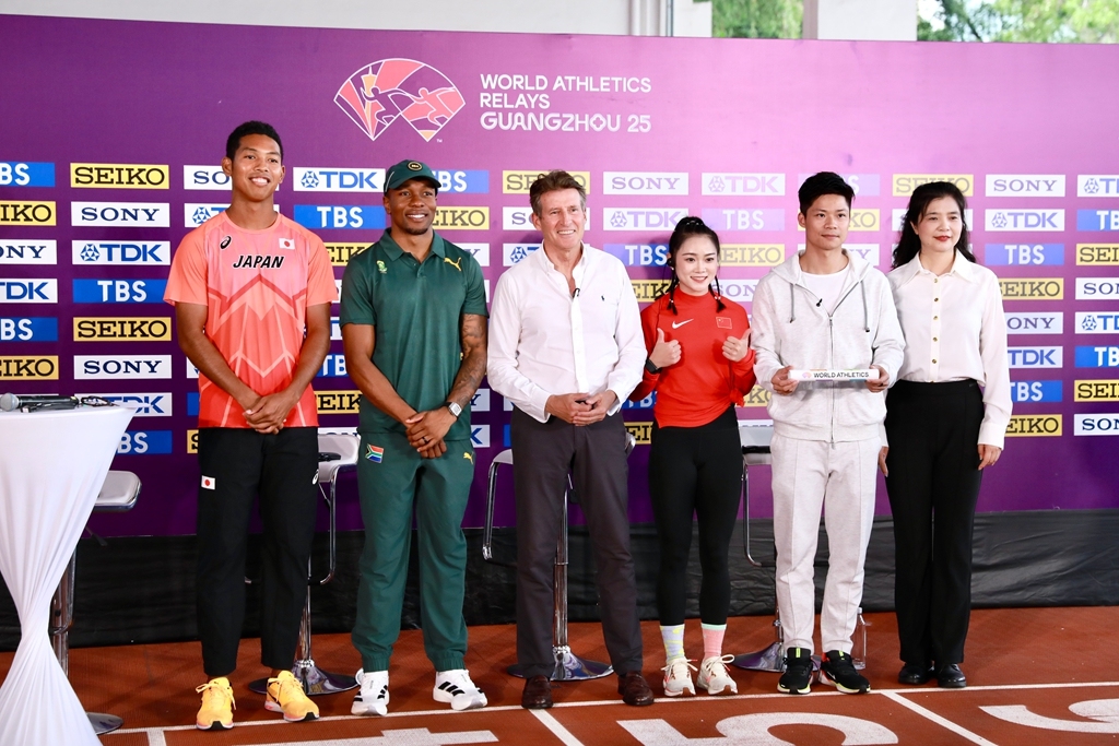 世界田联接力赛在广州举行。_副本