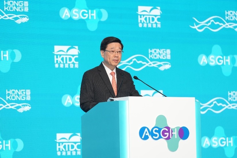 香港特別行政區行政長官李家超致開幕辭。