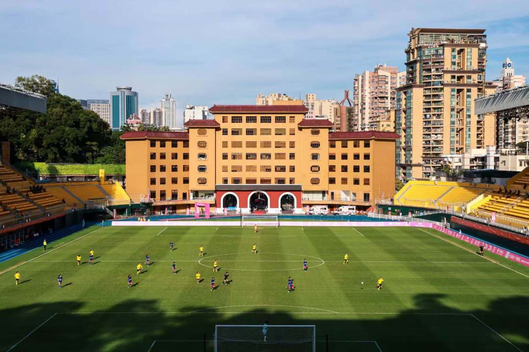 越秀山体育场迎接八方来客。