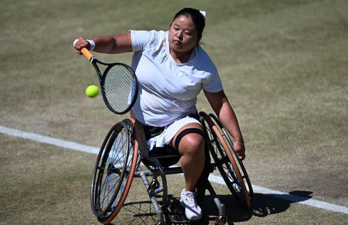 王紫莹夺得温网轮椅组女单冠军。