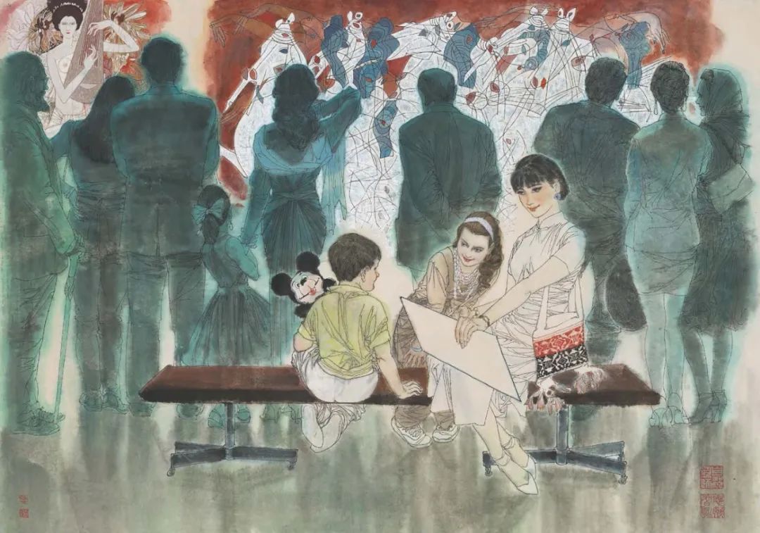 《来自东方的绘画》中国画