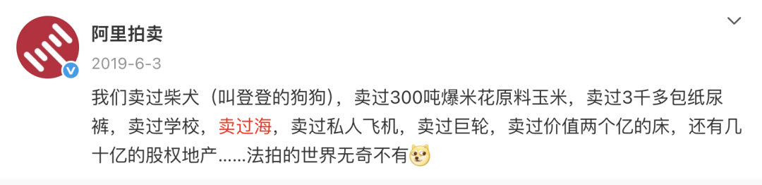 阿里拍卖 奇怪的东西