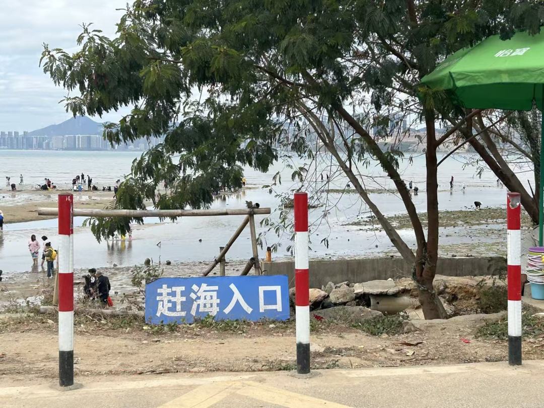 某地的赶海入口