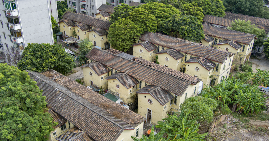市头糖厂早期宿舍群位于番禺区南村镇。
