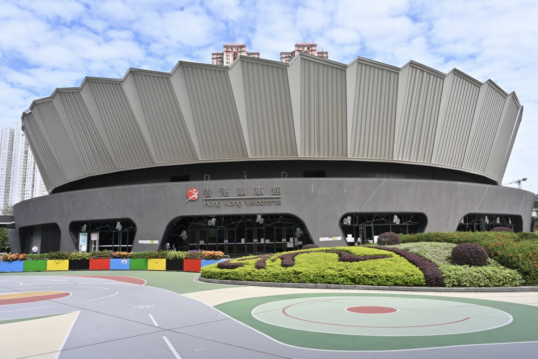 单车馆外观设计非常有特色。