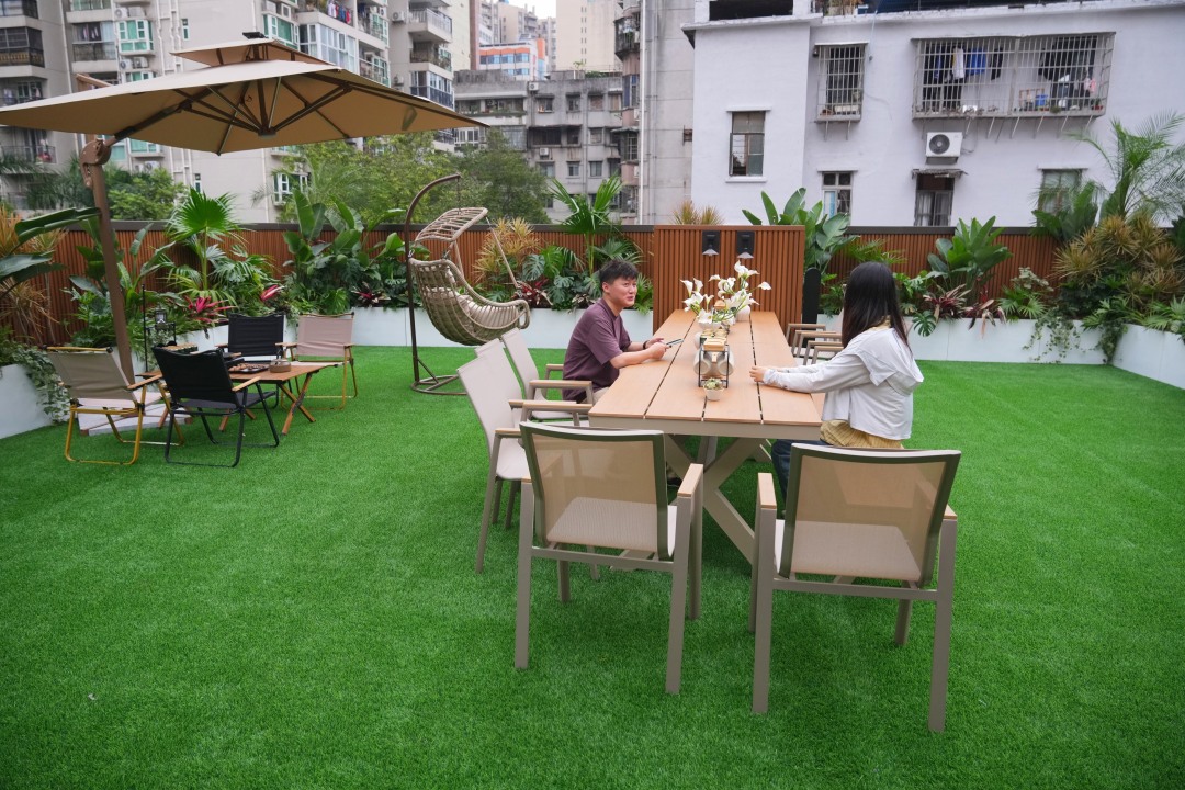 小石集公区花园