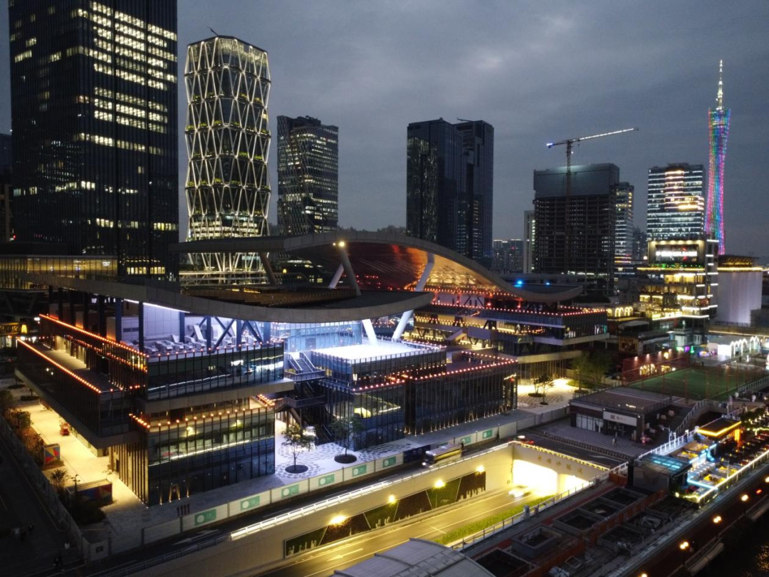 “珠江云手”实景图