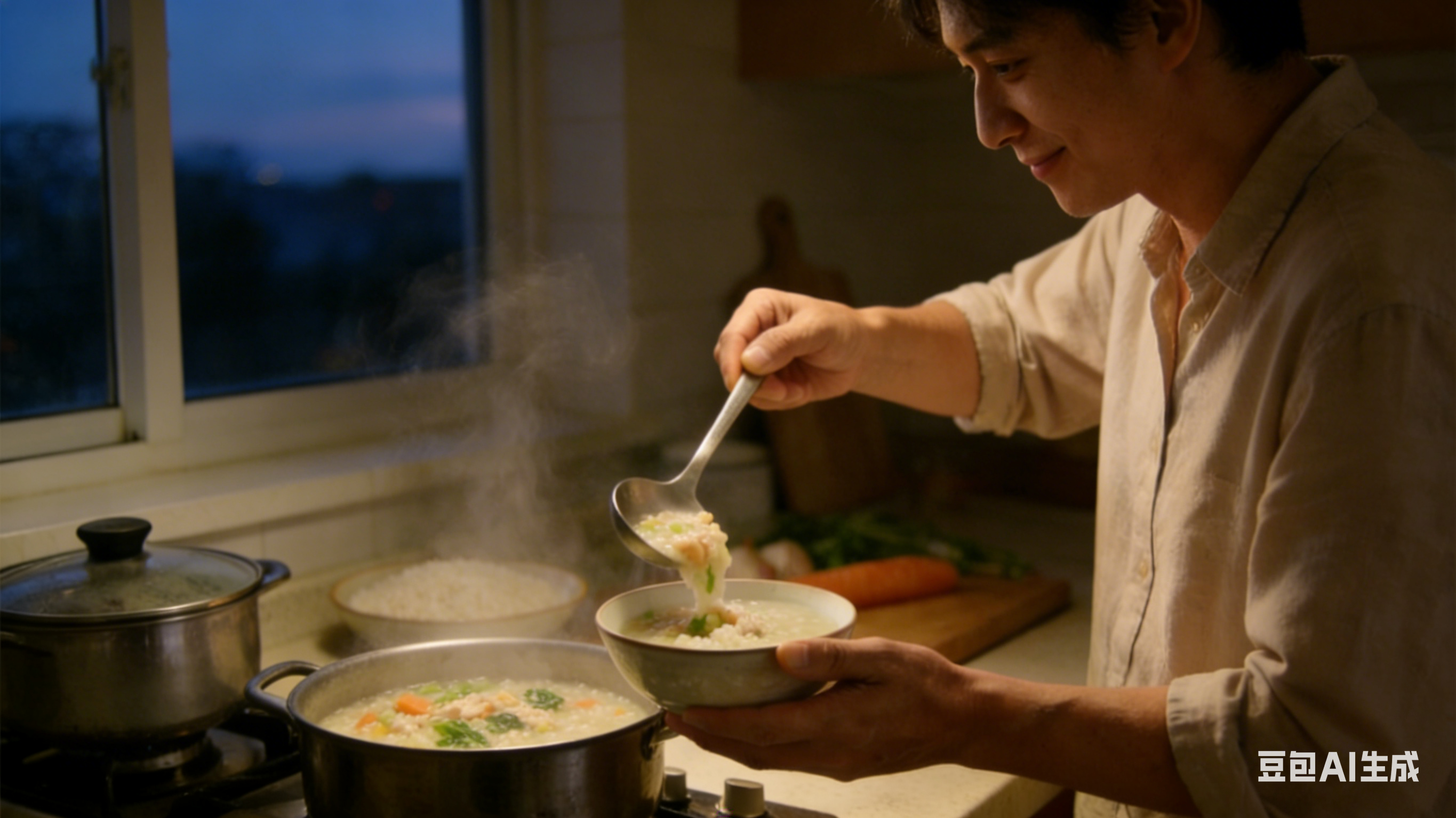 向美食家袁枚学做粥