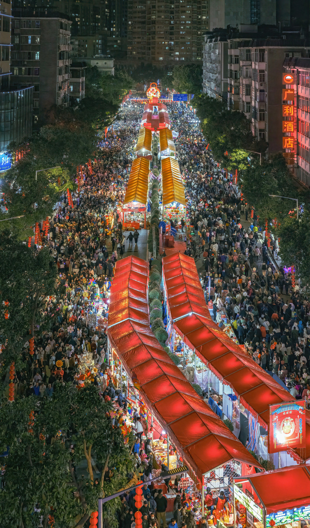 荔湾传统迎春花市