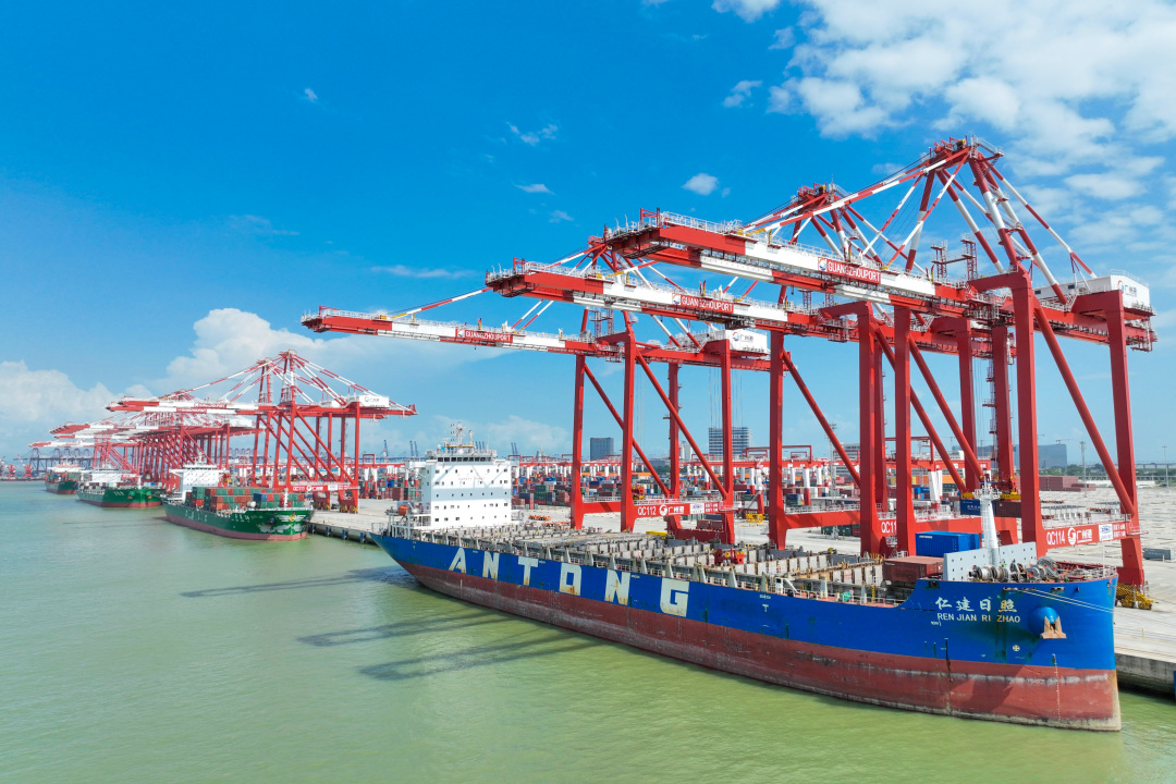 广州港南沙港区四期工程通过竣工验收