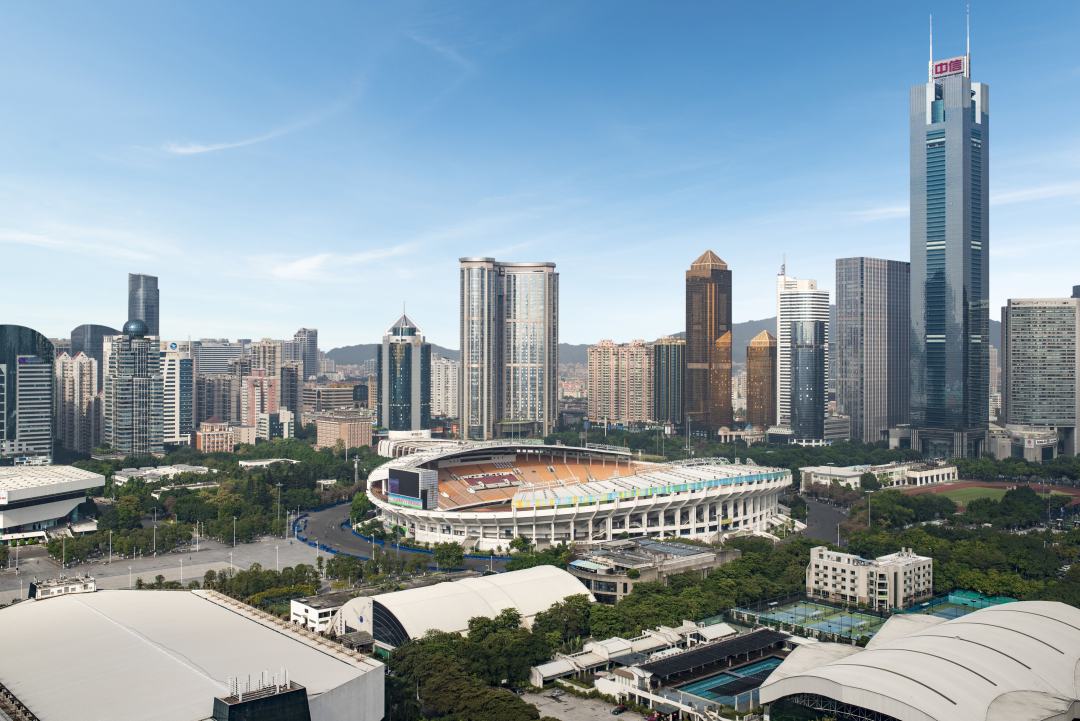 广州建筑集团升级改造后的天河体育中心