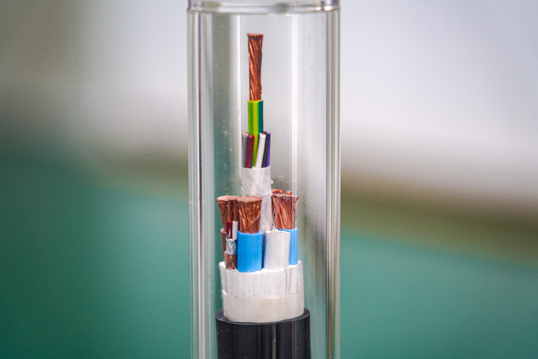 广州电缆生产的电缆产品细节。