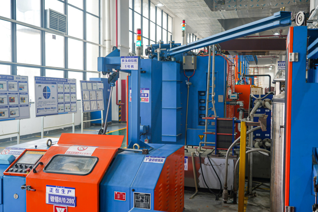 广州电缆的车间