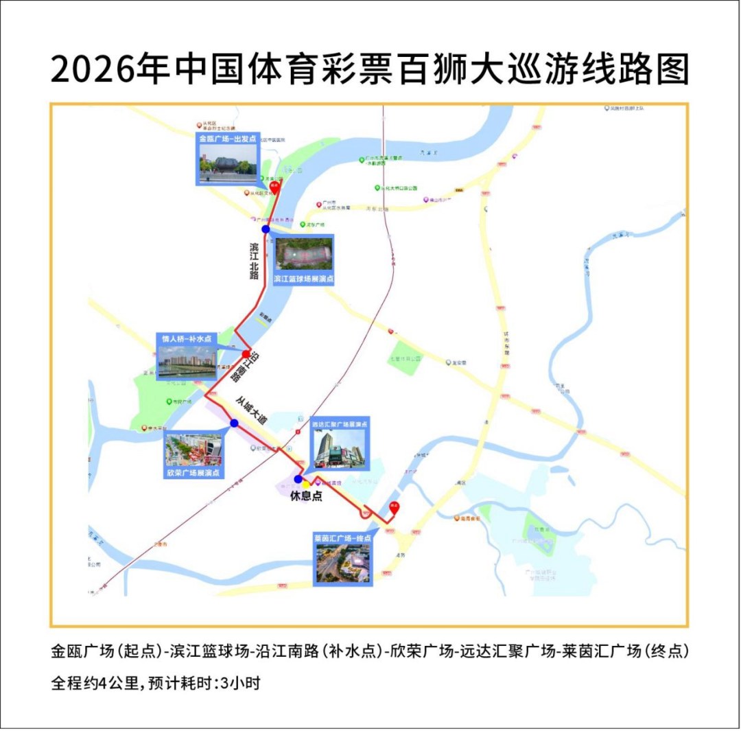 中国体育彩票2026百狮大巡游暨南狮争霸赛2