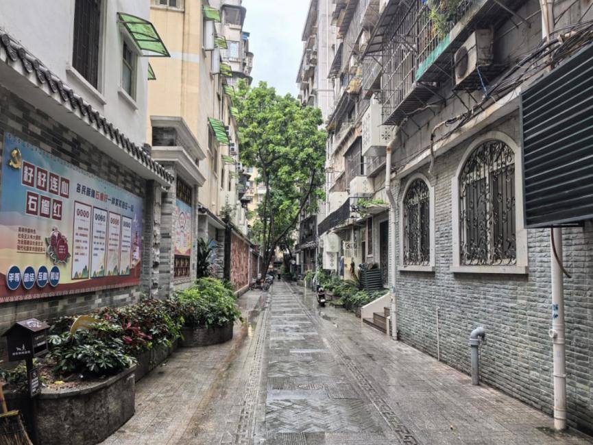 干净整洁的内街小巷