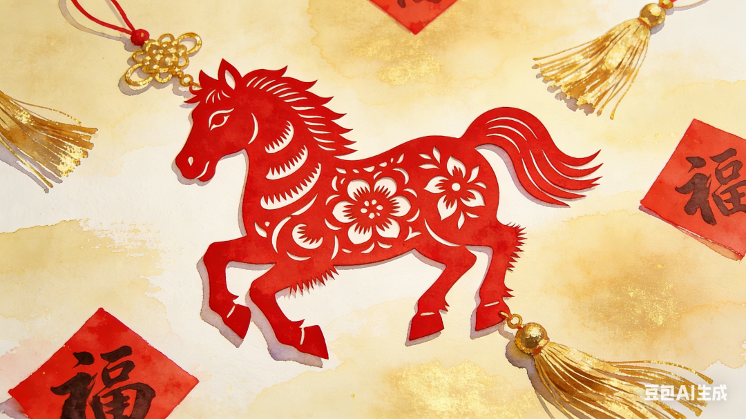 生成除夕氛围图片