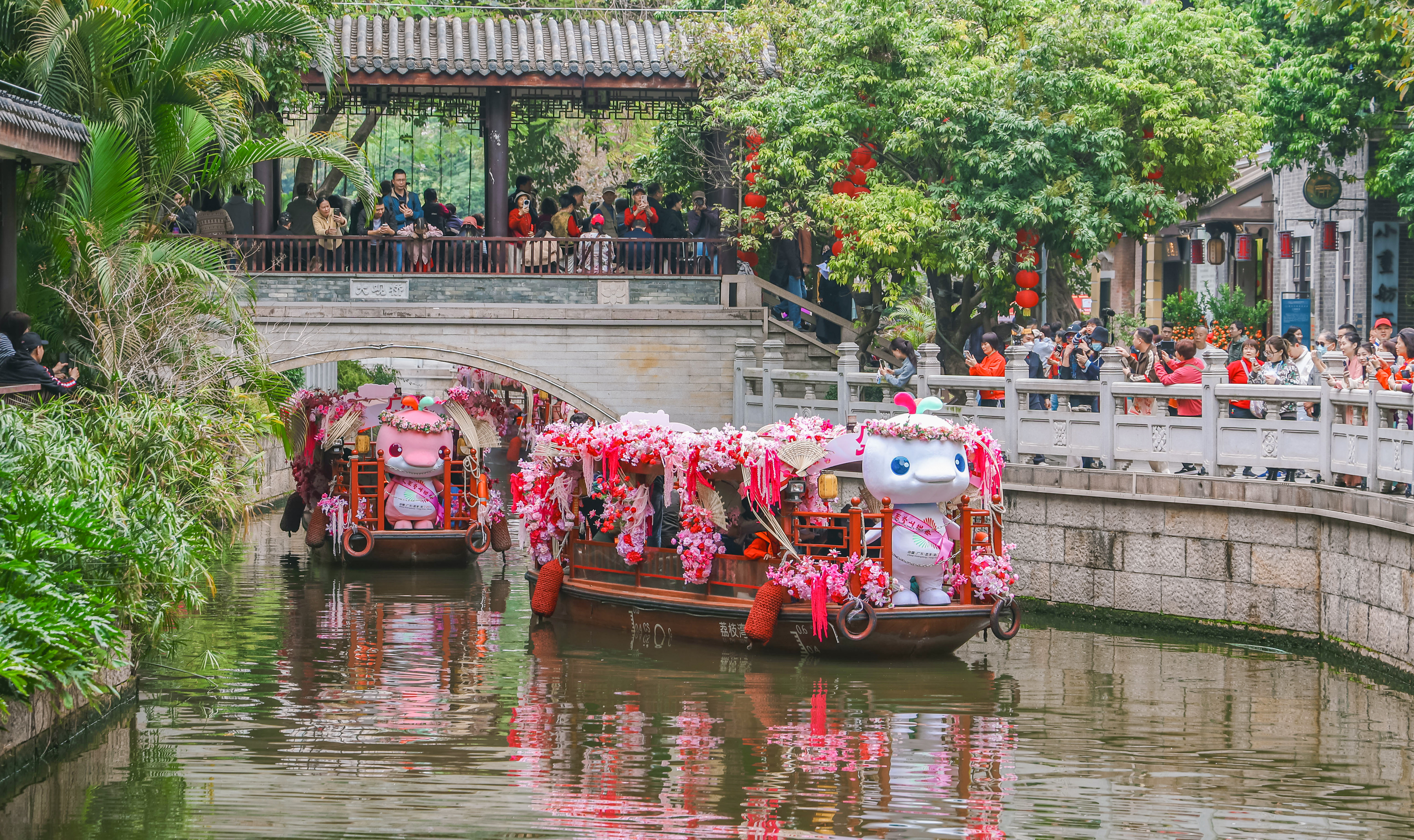 春节红遇到春天绿